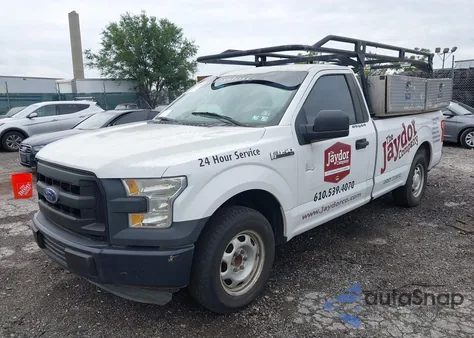 2015 Ford F-150 Xl from USA, damaged, VIN 1FTMF1C83FKE31694